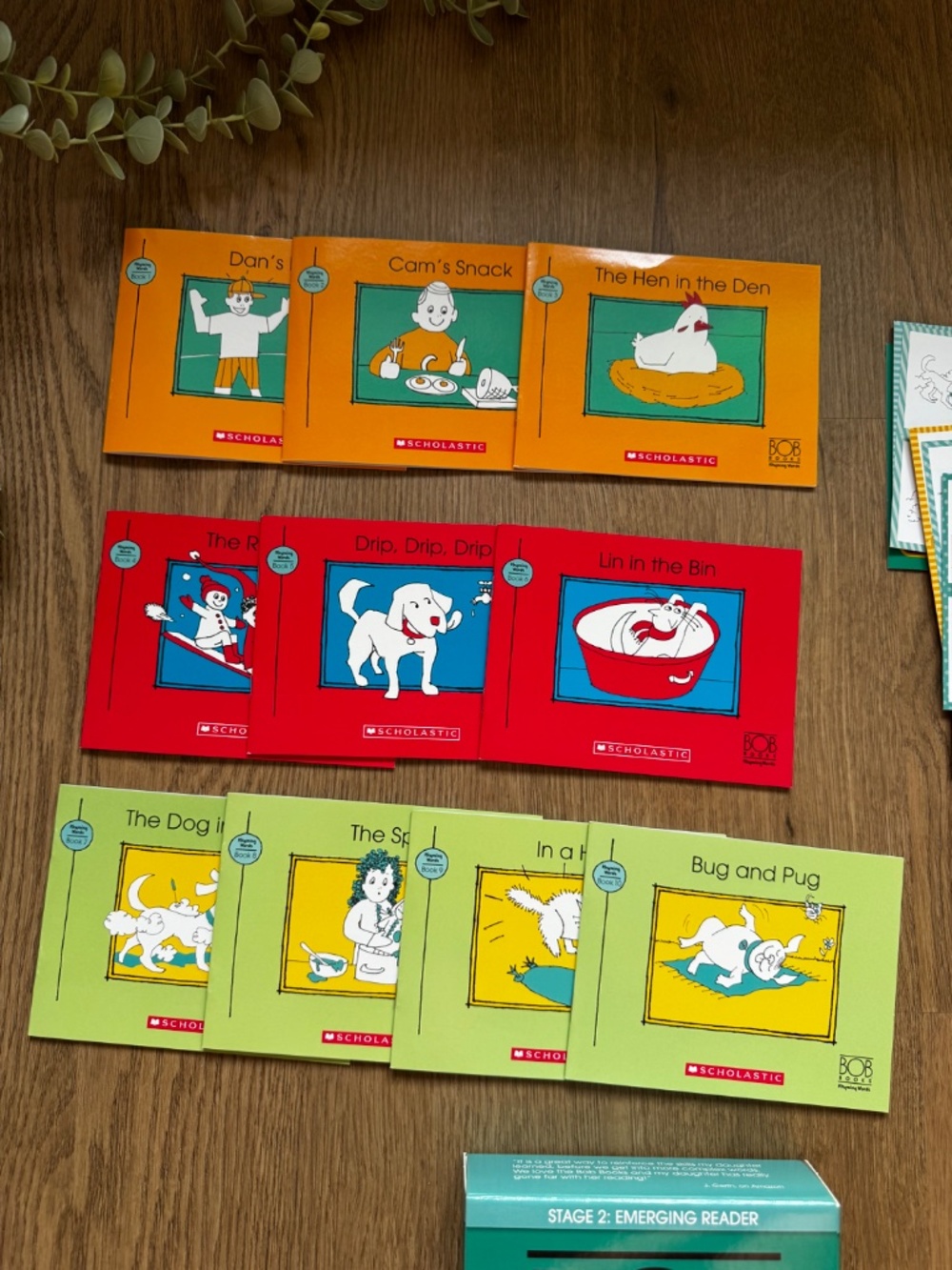 Bob Books Rhyming Words Stage 2 Complete Set - Picture 4 of 5